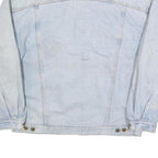 LEE Mens Blue Cotton Denim Jacket XL Button Closure Casual Classic Style