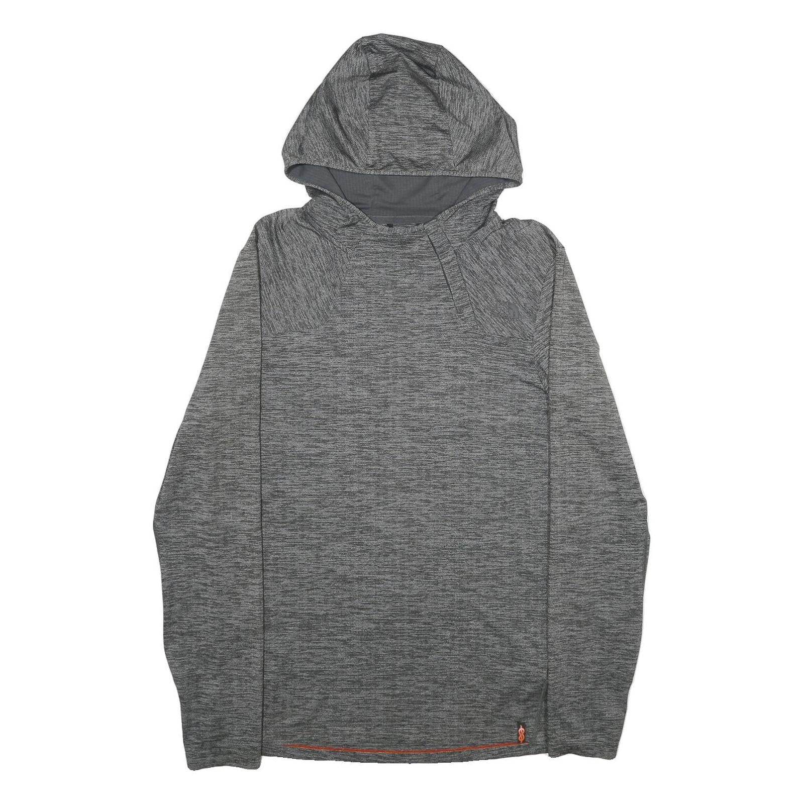 THE NORTH FACE Mens Grey Hoodie S Lightweight Pullover Hooded Sweatshirt