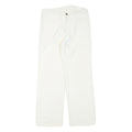 WALLY Womens Cotton Blend White Regular Straight Trousers W28 L27 Casual Classic