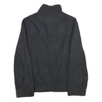 JOOP! Mens Black Lightweight Jacket L Polyamide Blend Plain Zip Casual Zip-Up