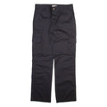 DICKIES Cargo Womens Trousers Black Relaxed Straight W32 L31