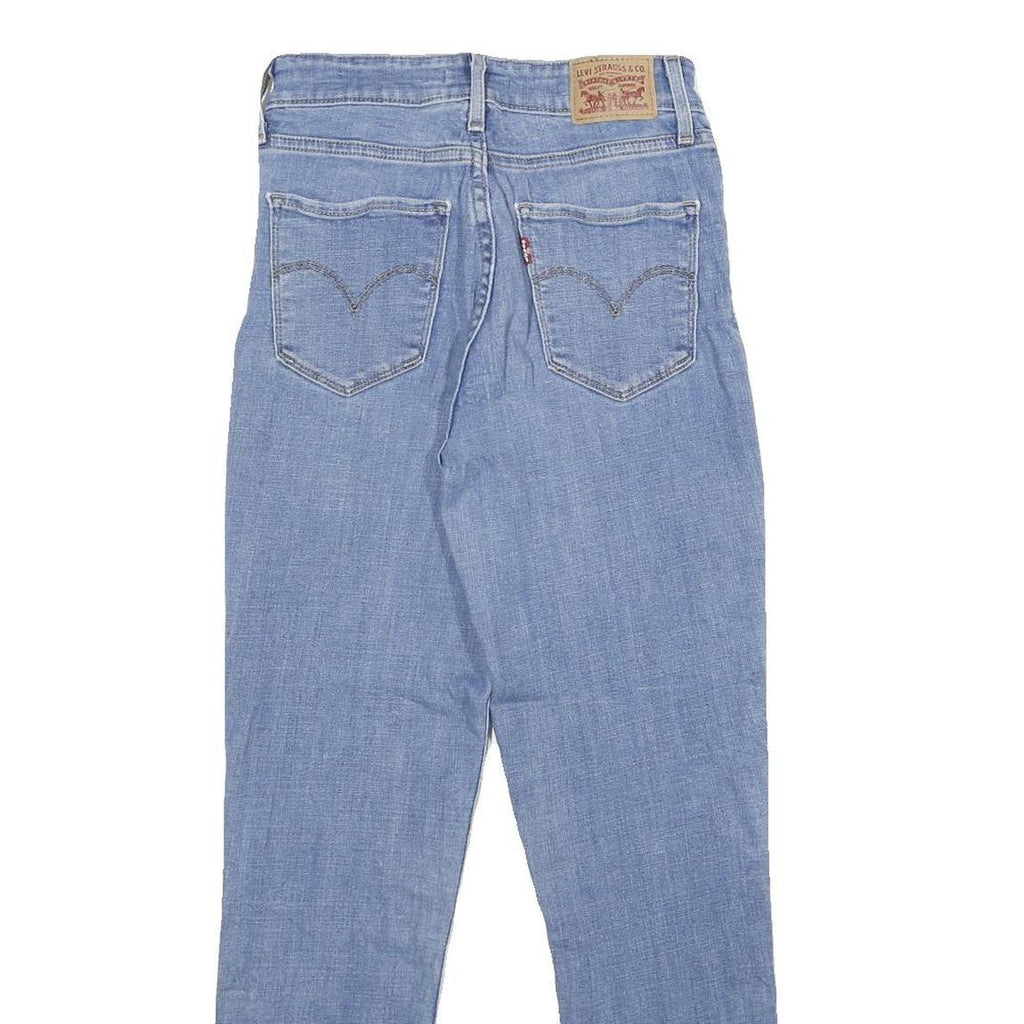 LEVI'S 721 High Rise Skinny Womens Jeans Blue Slim Denim Medium W27 L28