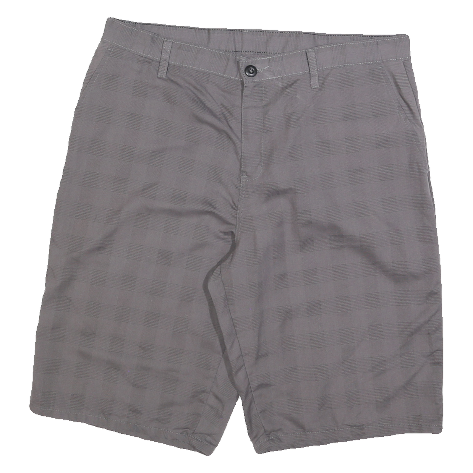 DICKIES Mens Shorts Grey Cotton Blend Casual L W36 Workwear Comfortable