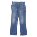 LEVI'S Altered Womens Jeans Blue Regular Bootcut Stone Wash W31 L32
