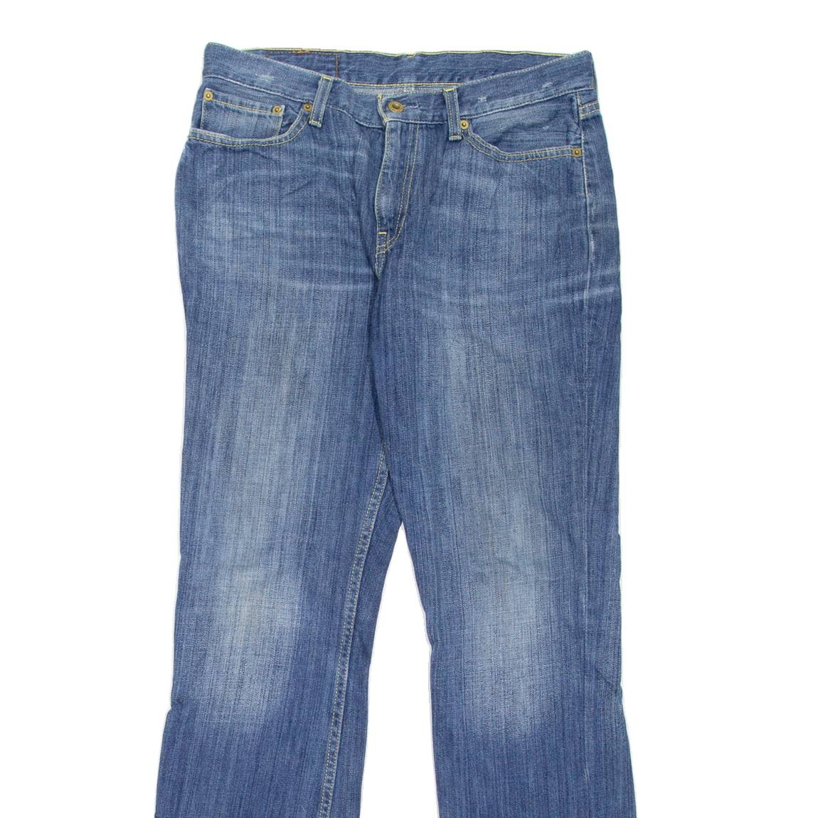 LEVI'S Altered Womens Jeans Blue Regular Bootcut Stone Wash W31 L32