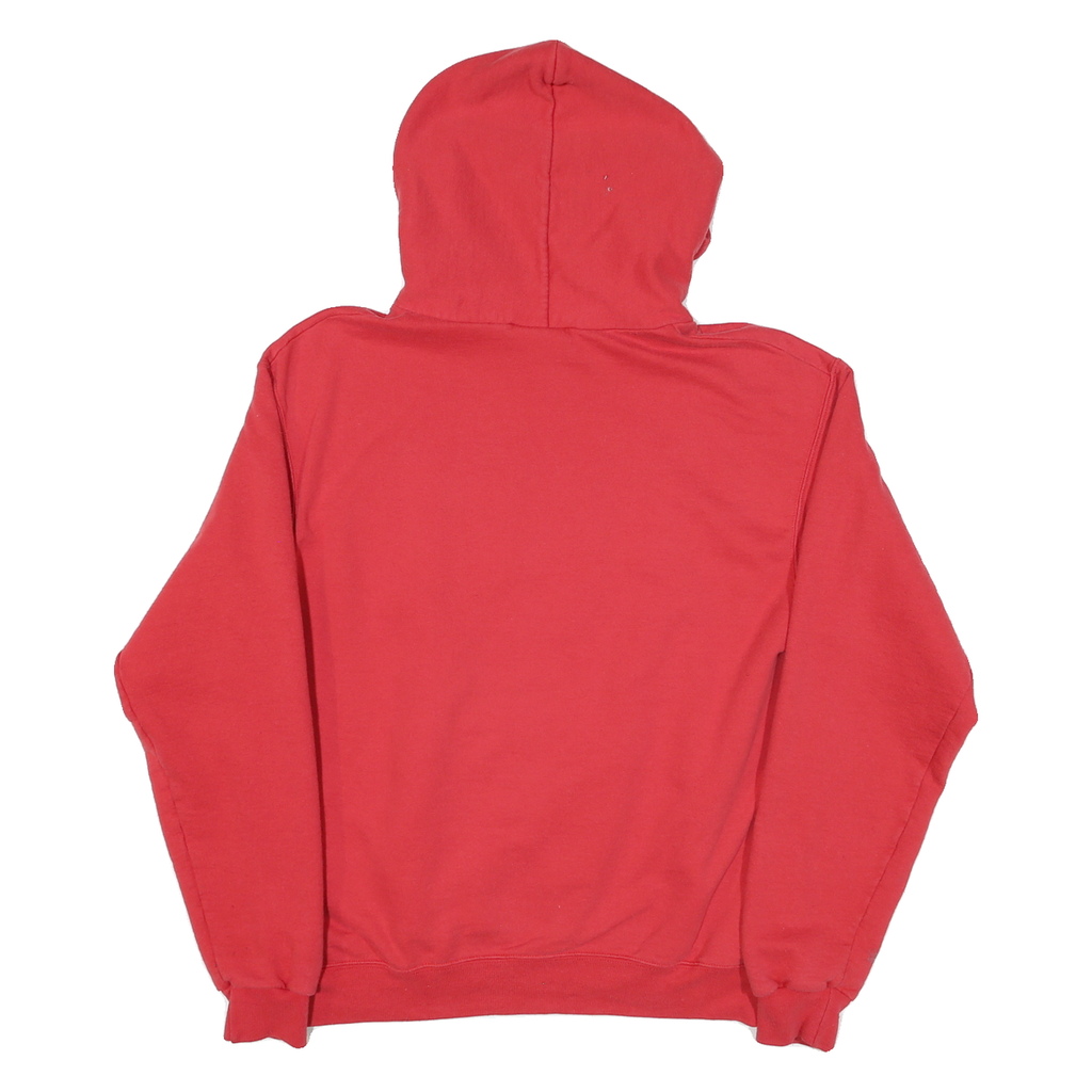 CHAMPION Mens Red CSUEB Pullover Hoodie M Cotton Blend Casual Sportswear