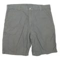 CARHARTT Mens Shorts Grey Casual Cotton Blend XL W42 Workwear Regular Fit