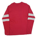 PRO EDGE Mens Red Alabama Long Sleeve Crew Neck Athletic T-Shirt L