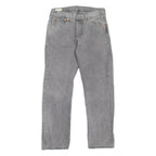 LEVI'S 501 BIG E Jeans Mens Grey Regular Straight W31 L30