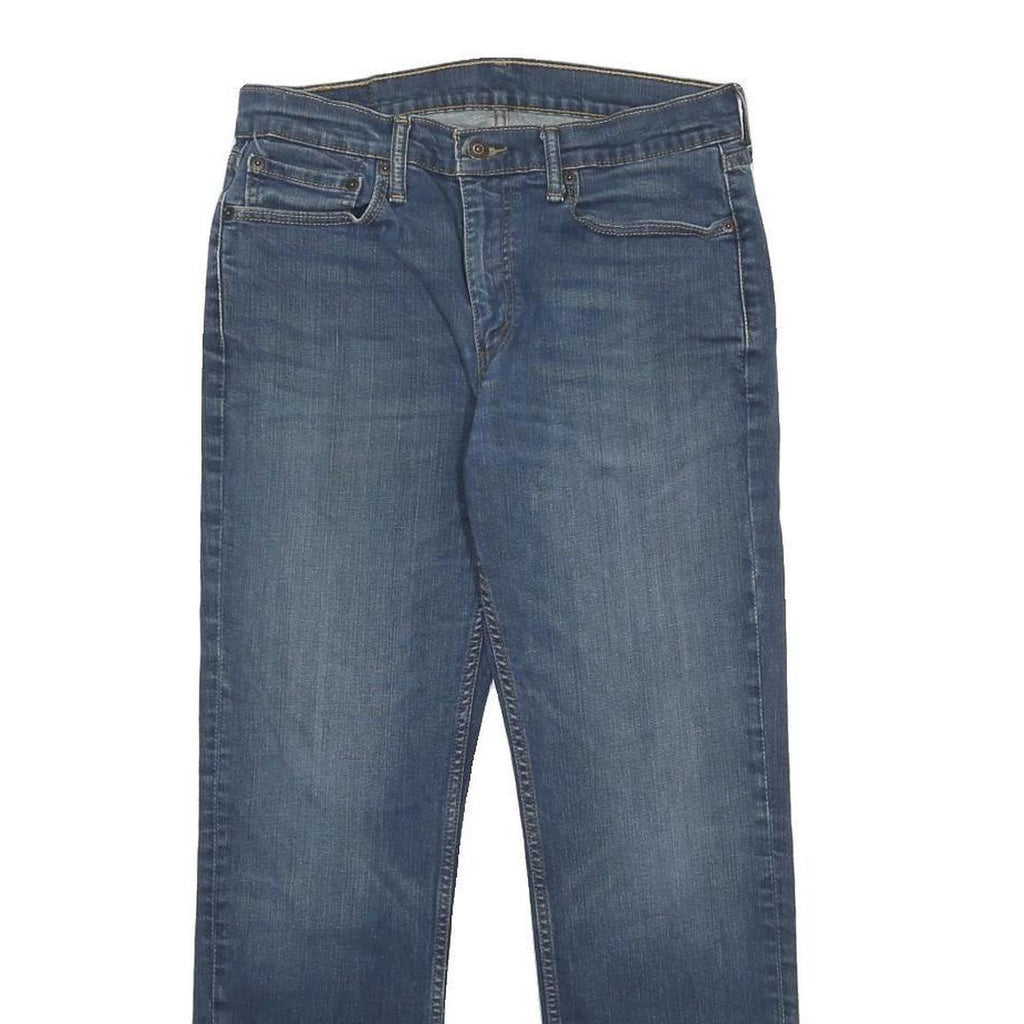 LEVI'S 514 Slim Mens Jeans Blue Slim Straight Denim Medium W32 L30 Classic Style