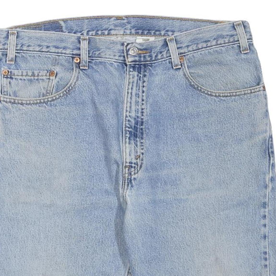 LEVI'S Mens Denim Blue Casual Shorts L W38 Classic Cotton Blend