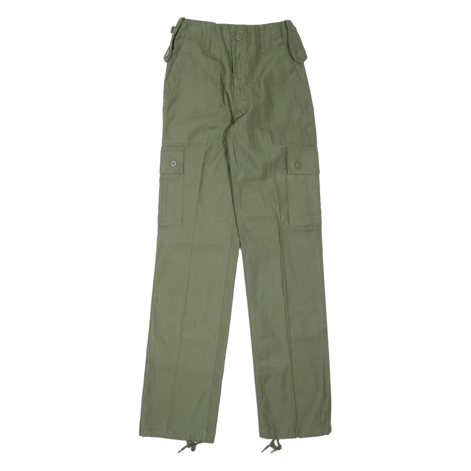 Cargo Womens Trousers Green Regular Straight W26 L32