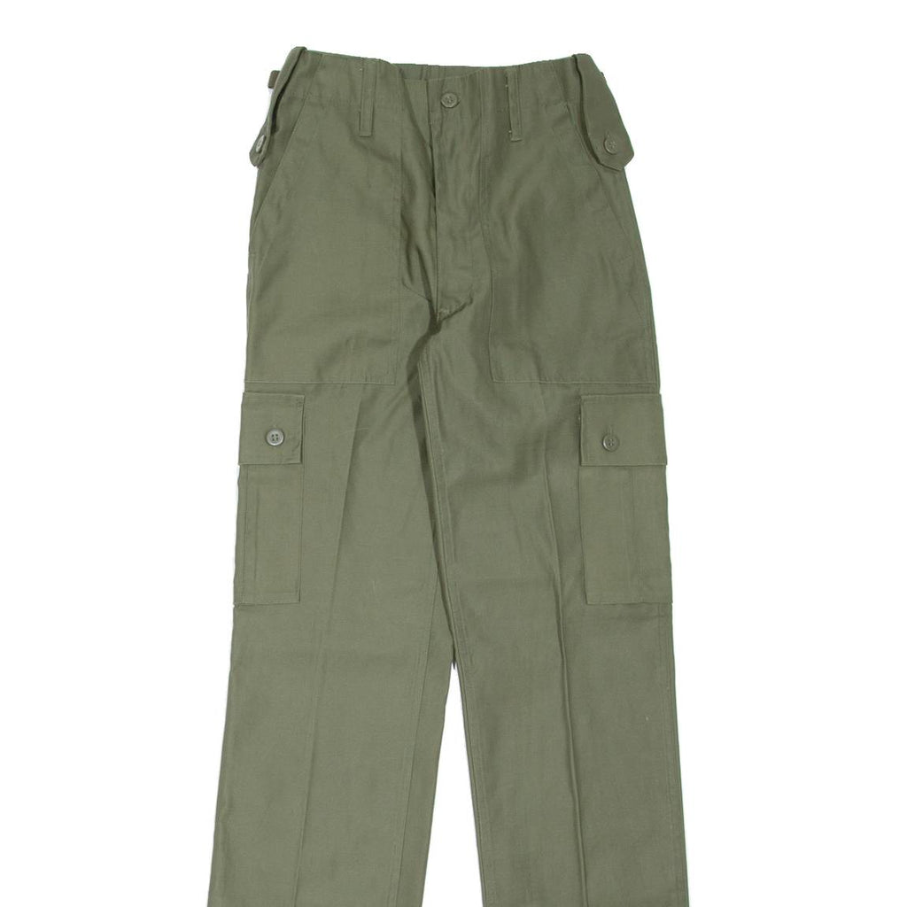 Cargo Womens Trousers Green Regular Straight W26 L32