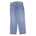 DICKIES Mens Jeans Blue Regular Straight Denim Medium W32 L30 Workwear