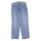 DICKIES Mens Jeans Blue Regular Straight Denim Medium W32 L30 Workwear