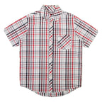 BEN SHERMAN Mens Shirt White Check M