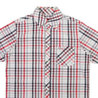 BEN SHERMAN Mens Shirt White Check M