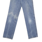 CALVIN KLEIN Mens Jeans Blue Regular Straight Denim Medium W28 L32 Classic Zip