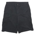 DICKIES Mens Shorts Black Cargo L W36 Workwear Casual Durable