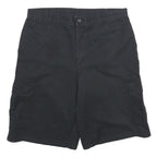 DICKIES Mens Shorts Black Cargo L W36 Workwear Casual Durable