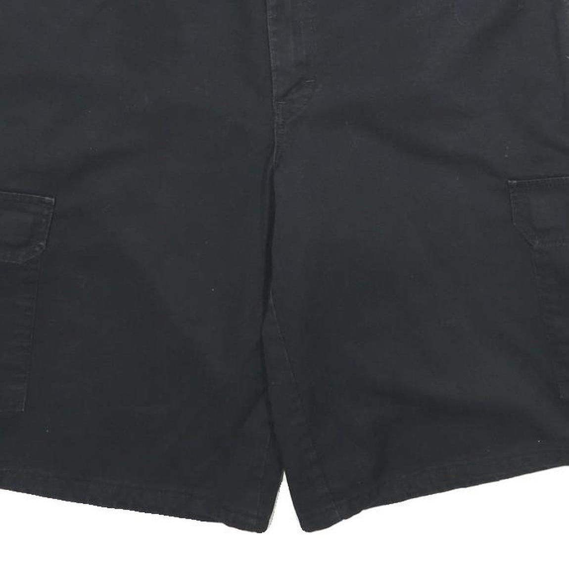 DICKIES Mens Shorts Black Cargo L W36 Workwear Casual Durable
