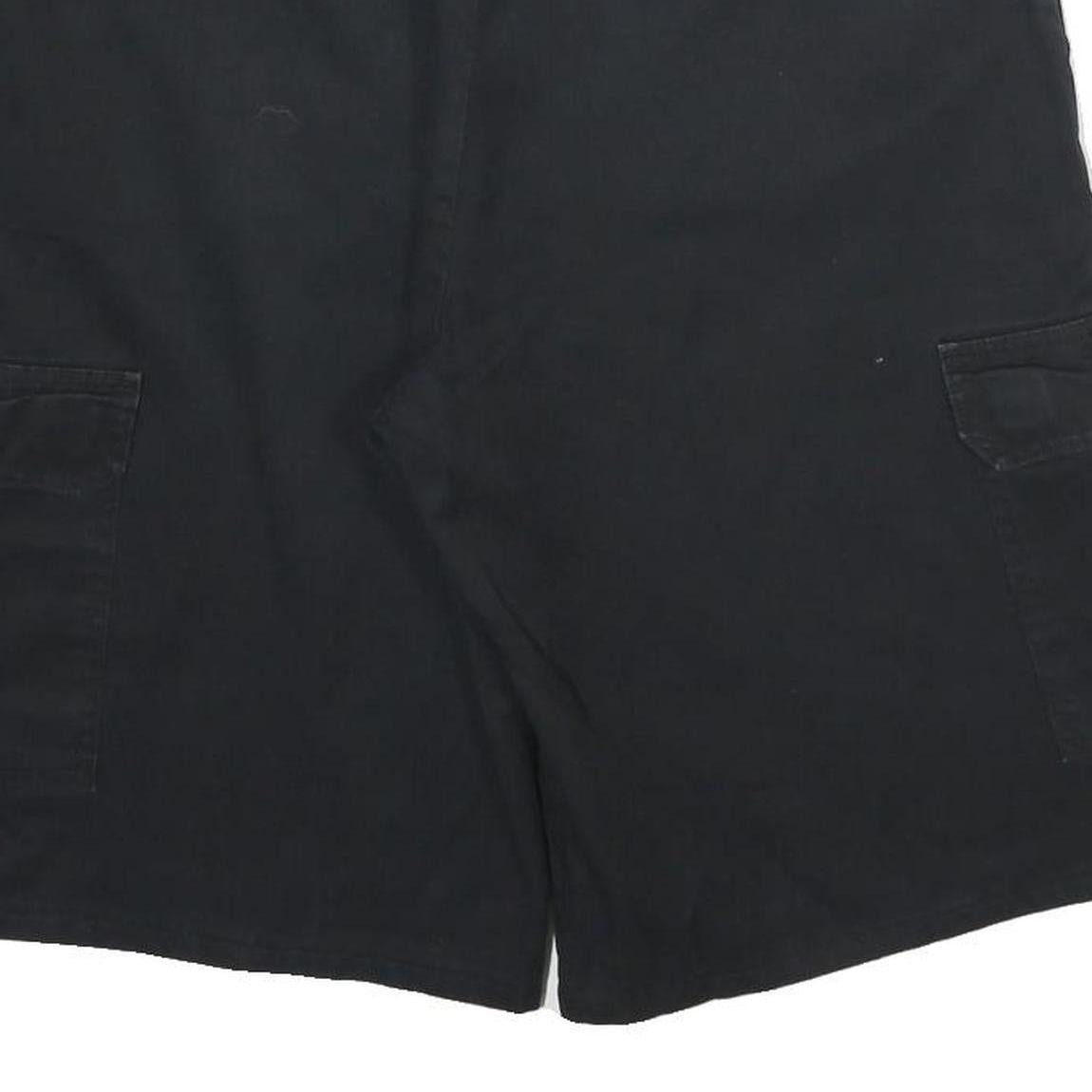 DICKIES Mens Shorts Black Cargo L W36 Workwear Casual Durable