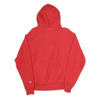CHAMPION REVERSE WEAVE Mens Red Hoodie S Cotton Blend Pullover Casual
