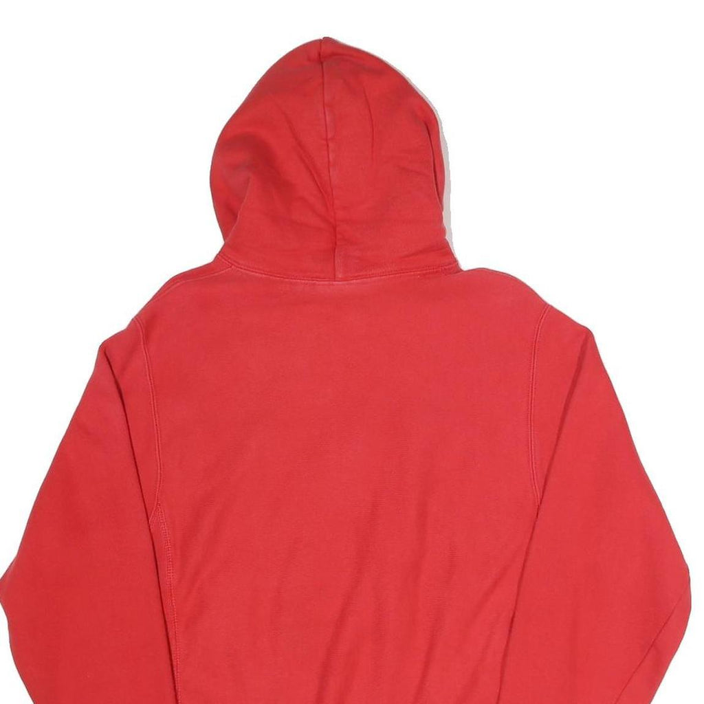 CHAMPION REVERSE WEAVE Mens Red Hoodie S Cotton Blend Pullover Casual