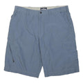 BLUE HARBOUR Mens Shorts Blue Casual Cargo L W34 Lightweight Comfort