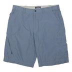 BLUE HARBOUR Mens Shorts Blue Casual Cargo L W34 Lightweight Comfort