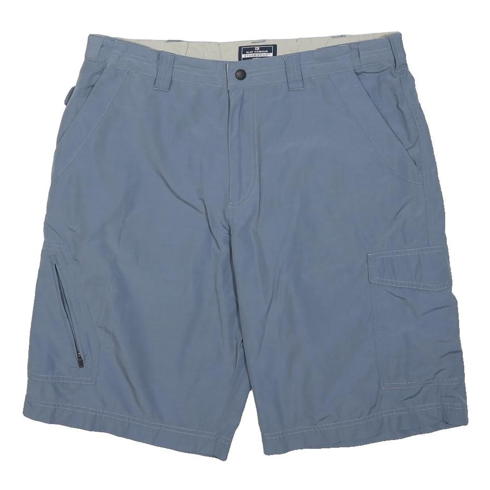 BLUE HARBOUR Mens Shorts Blue Casual Cargo L W34 Lightweight Comfort