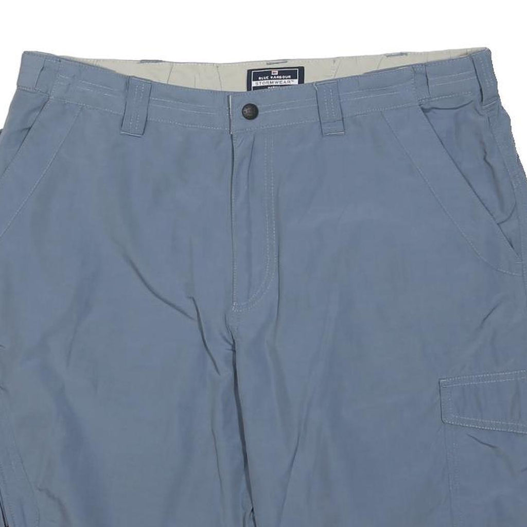 BLUE HARBOUR Mens Shorts Blue Casual Cargo L W34 Lightweight Comfort