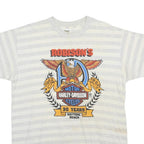 Vintage Tennessee River Gold 1992 Mens Grey Robison Harley-Davidson T-Shirt