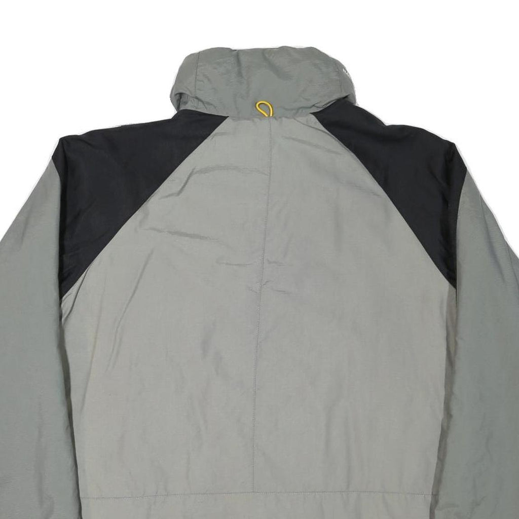 POLO RALPH LAUREN Mens Grey & Black Zip Up Jacket S Polyester Blend Casual