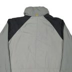 POLO RALPH LAUREN Mens Grey & Black Zip Up Jacket S Polyester Blend Casual