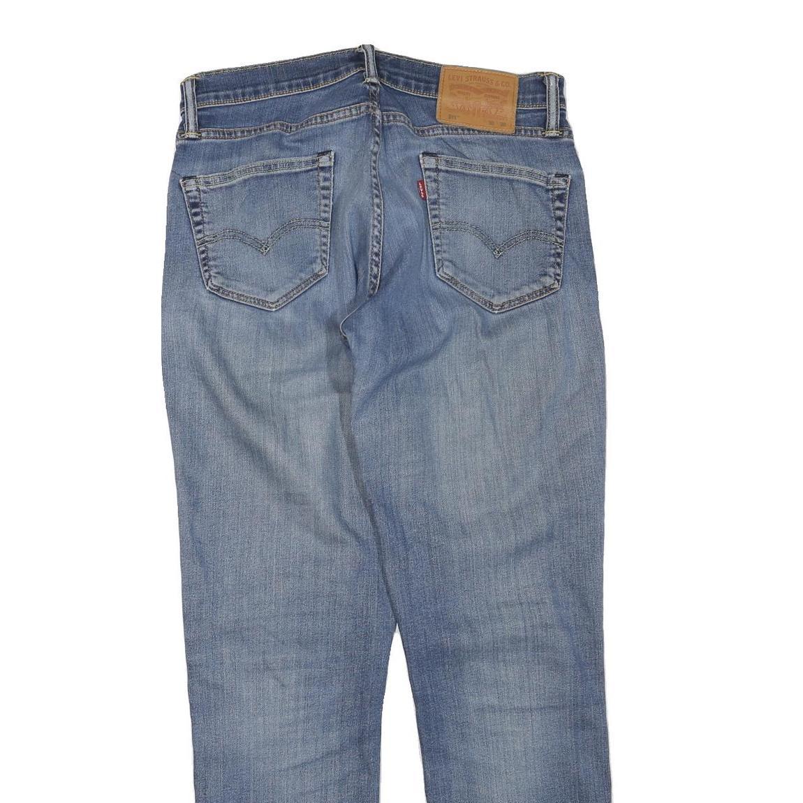 LEVI'S 511 Slim Womens Jeans Blue Regular Slim Denim Medium Wash W30 L30 Stylish