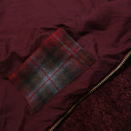 PENDLETON Womens Maroon Red Fleece Jacket M Polyester Zip Chest Pocket Warm