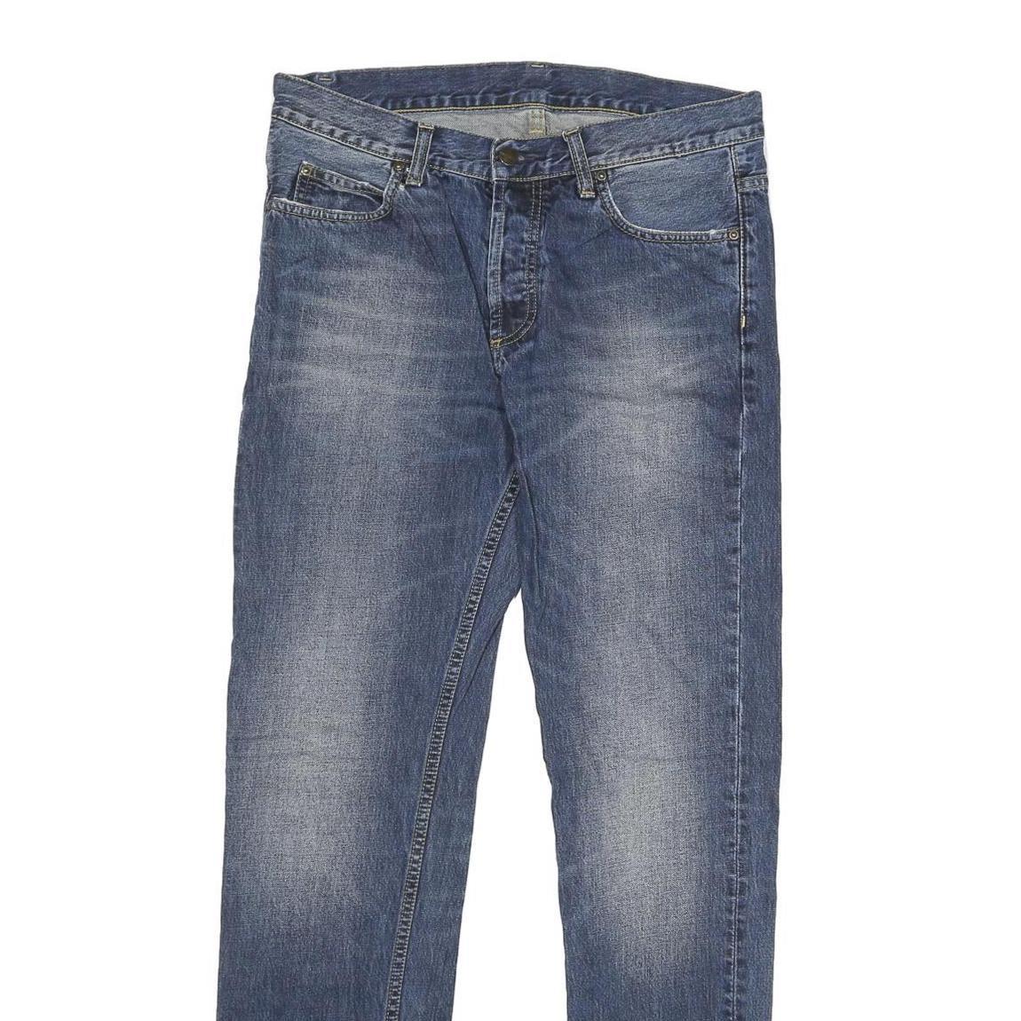 CARHARTT Mens Jeans Blue Slim Skinny Denim Medium W29 L32 Casual Wear