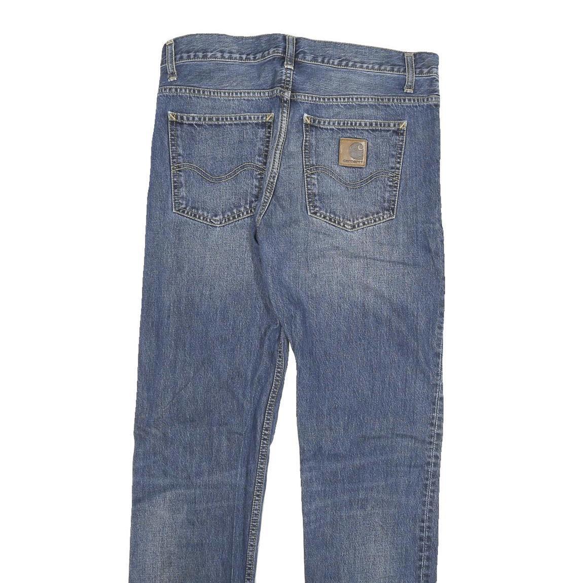 CARHARTT Mens Jeans Blue Slim Skinny Denim Medium W29 L32 Casual Wear