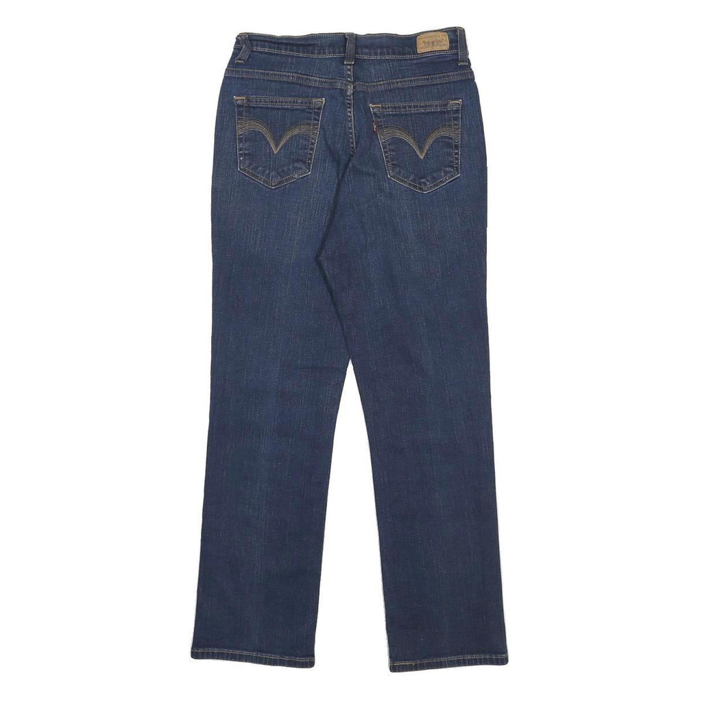 LEVI'S 512 Womens Jeans Blue Regular Straight Denim Medium W25 L26 Stylish