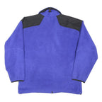 BERGHAUS Mens Blue & Black Fleece Zip Jacket M Polyester Blend Outdoor