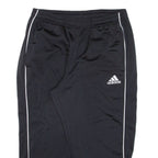 ADIDAS Womens Track Pants Black Tapered L W30 L20