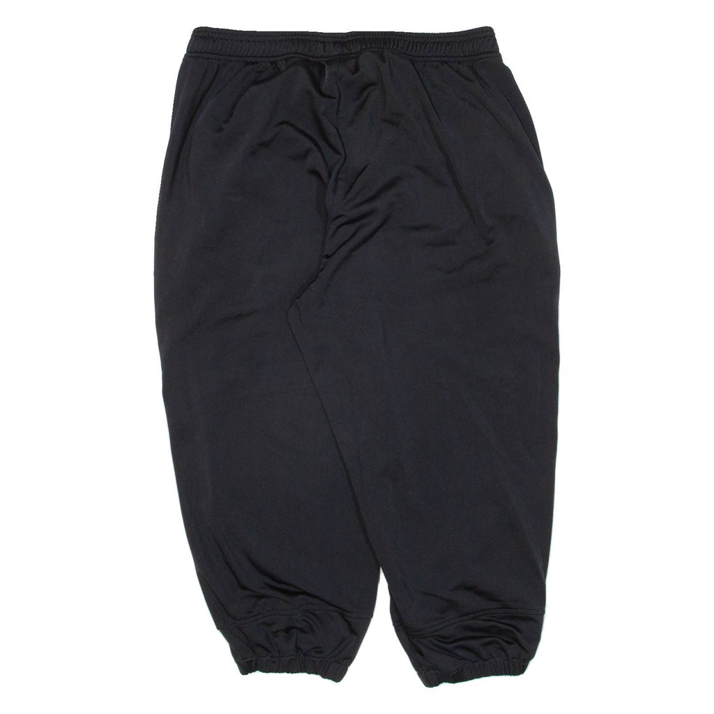 ADIDAS Womens Track Pants Black Tapered L W30 L20