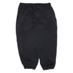 ADIDAS Womens Track Pants Black Tapered L W30 L20