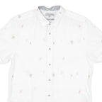 TED BAKER Mens Plain Shirt White S