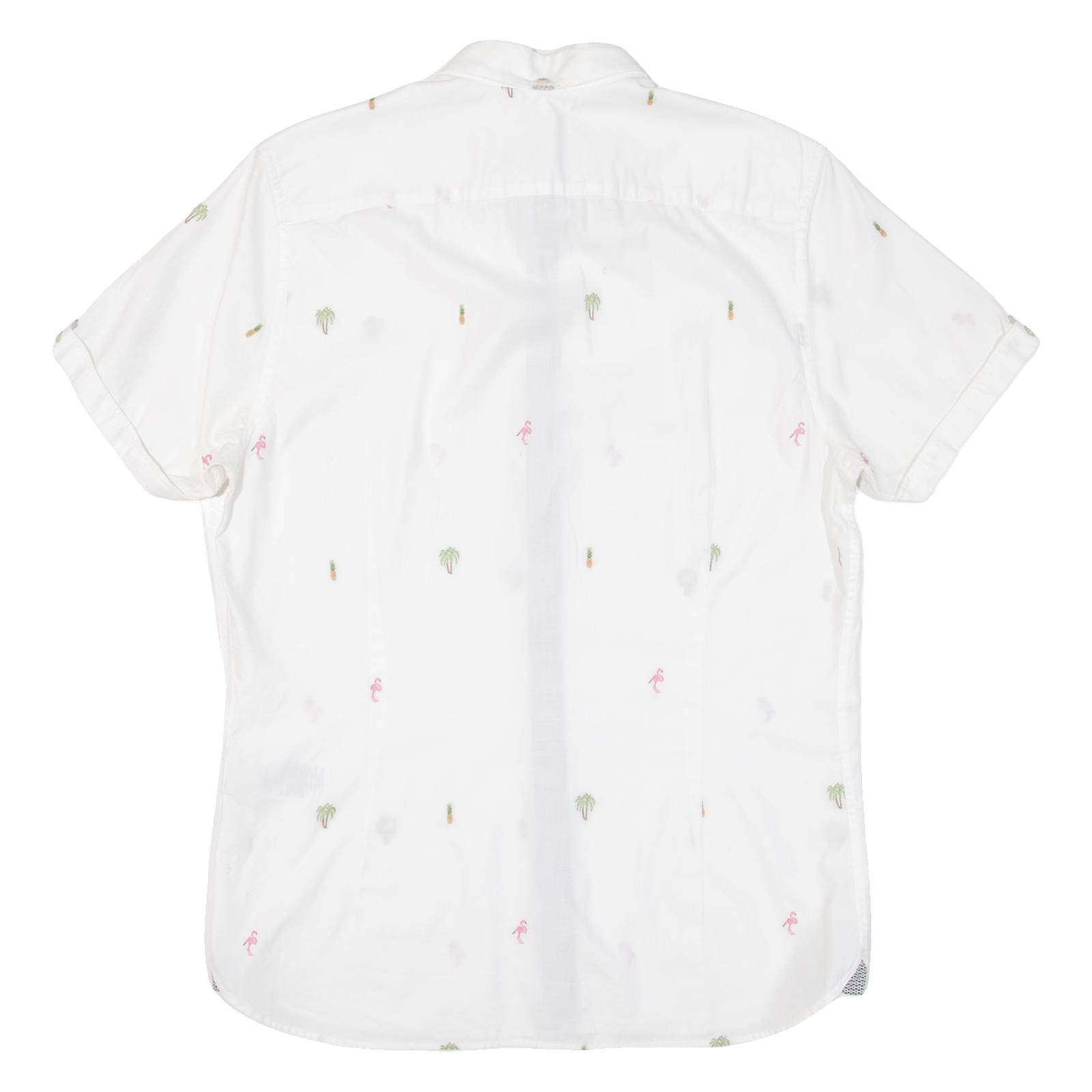 TED BAKER Mens Plain Shirt White S