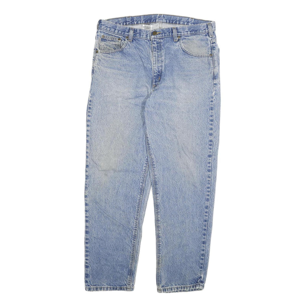 CARHARTT Mens Jeans Blue Relaxed Straight Denim Medium W38 L30 Workwear
