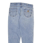 CARHARTT Mens Jeans Blue Relaxed Straight Denim Medium W38 L30 Workwear