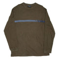 NAUTICA Mens T-Shirt Green Long Sleeve M