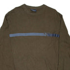 NAUTICA Mens T-Shirt Green Long Sleeve M
